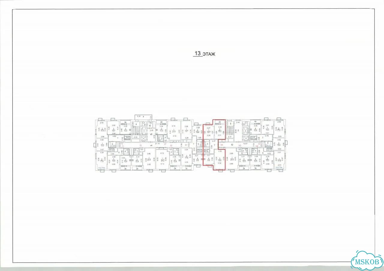 Аукцион: 3-к. квартира, 73 м², 11/17 эт. фото 2