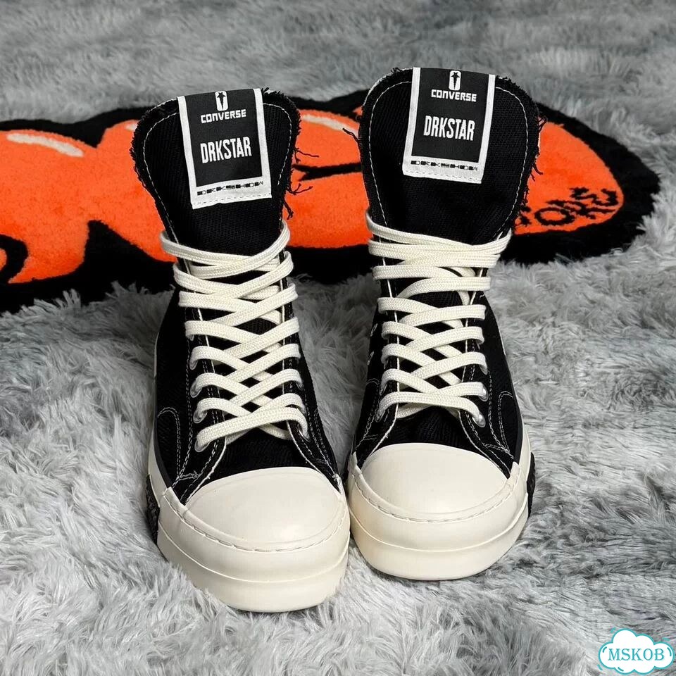 Кроссовки Converse x Rick Owens drkstar фото 1
