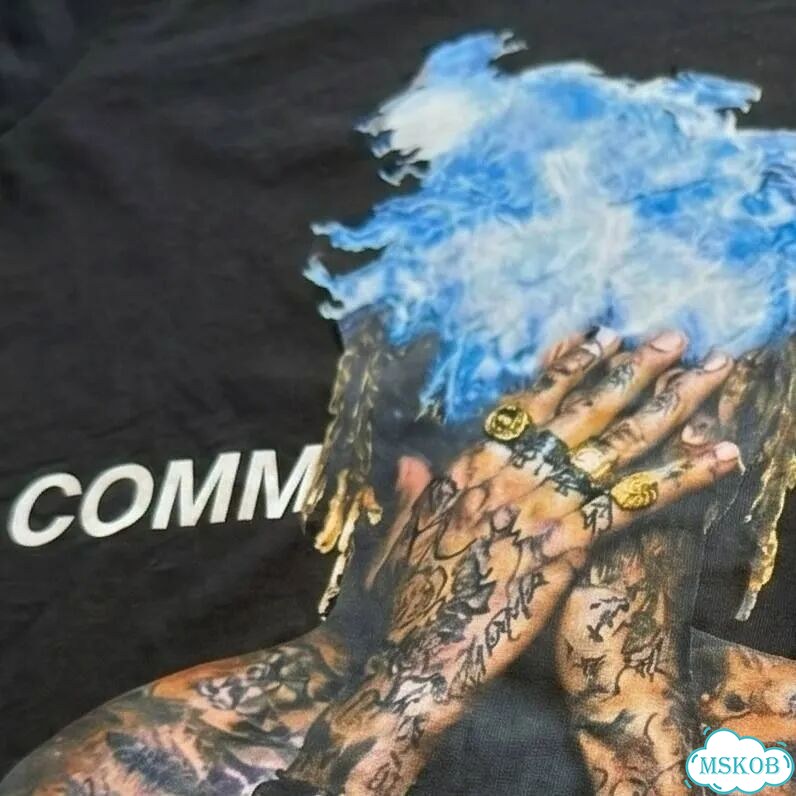 Футболка Comme des Fuckdown Wiz Khalifa Cloud Tee фото 2
