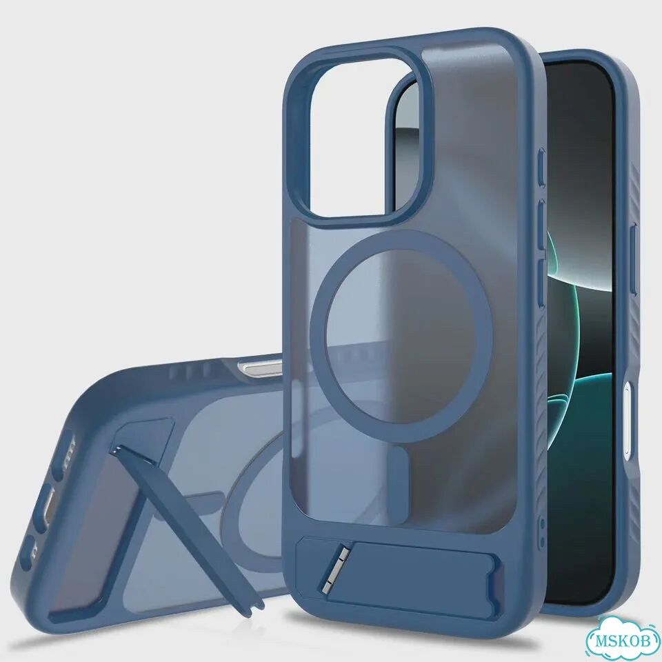 Чехол-подставка с магнитной подставкой для iPhone 17, 16, 15, 14, iPhone17, Розовый, Роза Красная фото 2