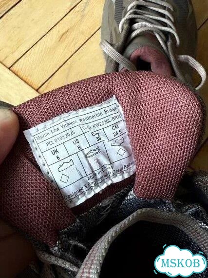 Треккинговые ботинки Karrimor 39-40 фото 4