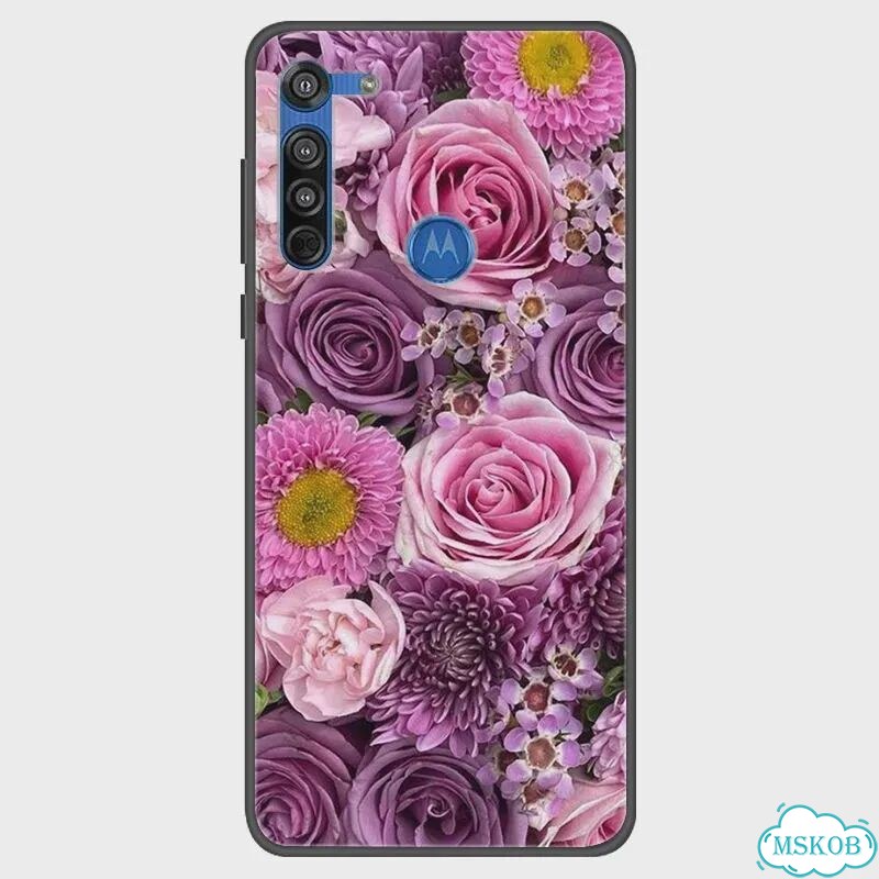Для Motorola Moto G8 Чехол G8 Play Мягкий силиконовый тпу Модный чехол для Черный, 22, For Moto G8 фото 6
