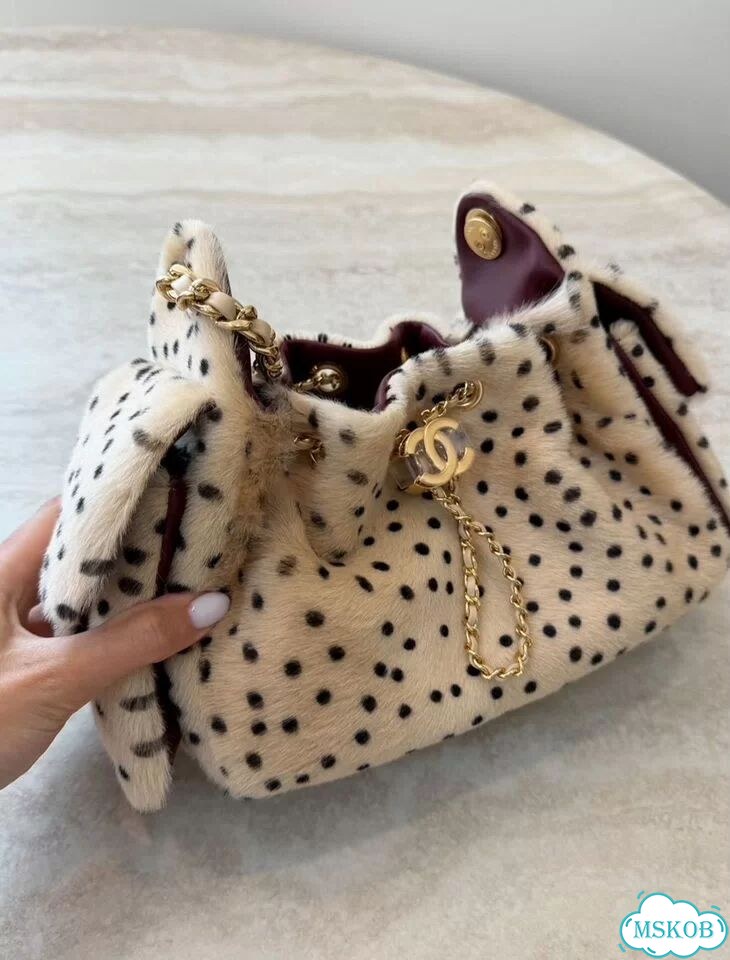 Сумка Chanel mini горошек фото 1