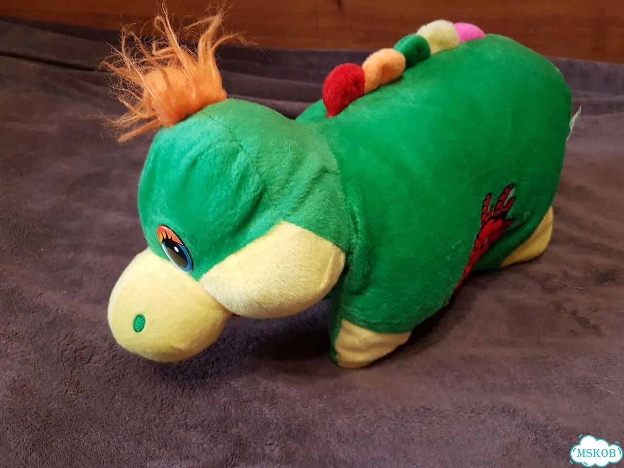 Мягкая игрушка подушка дракоша фото 5