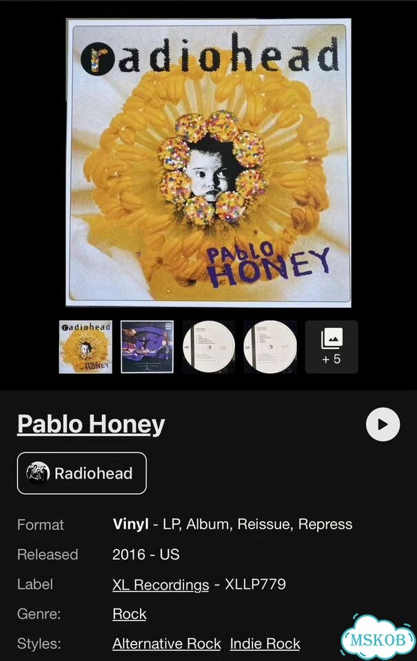 Виниловая пластинка Radiohead — Honey Pablo фото 4
