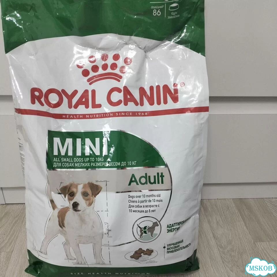 Корм для собак royal canin mini adult фото 1