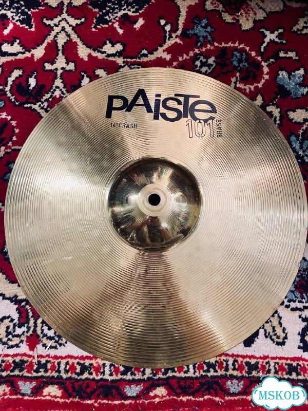 Crash Paiste 101 тарелка ударной установки фото 2