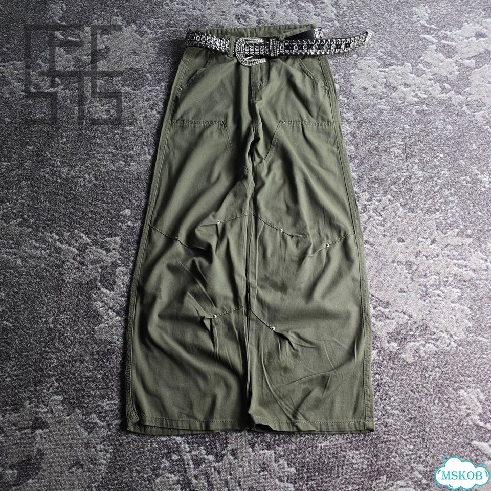 Джинсы No Faith Studios Baggy Heavy Cargo type фото 3