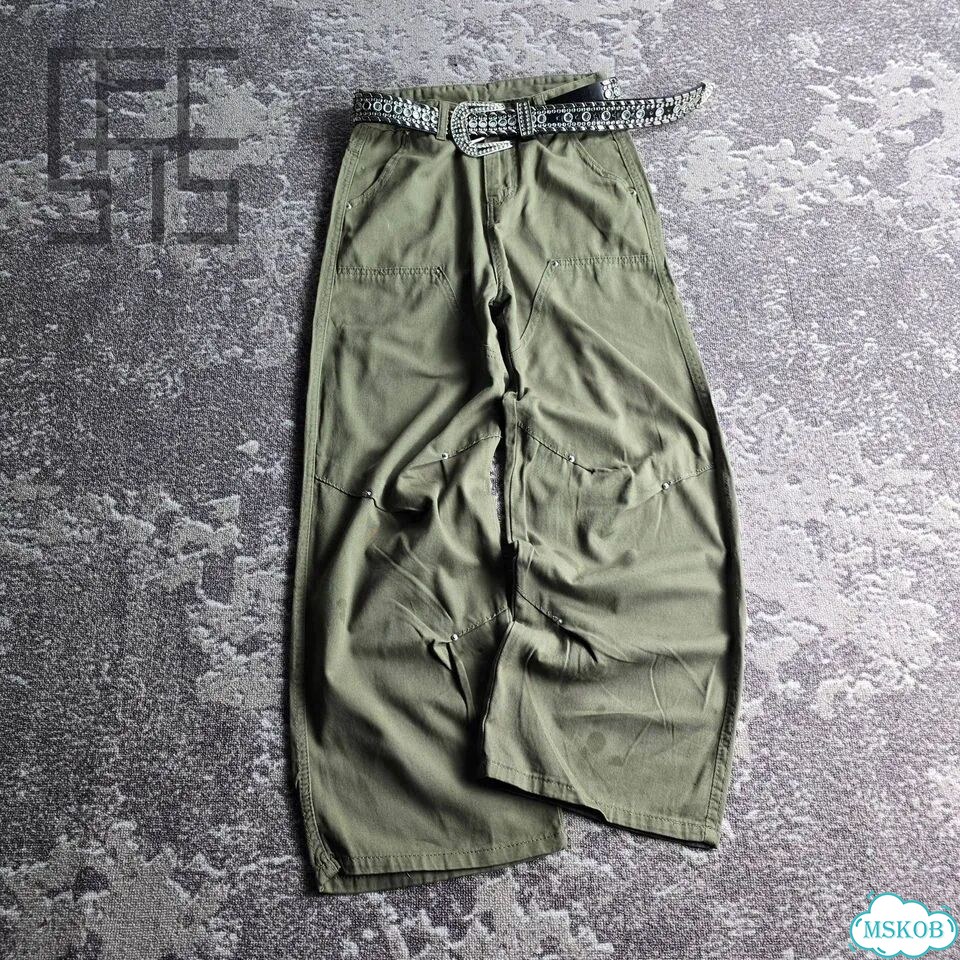 Джинсы No Faith Studios Baggy Heavy Cargo type фото 5
