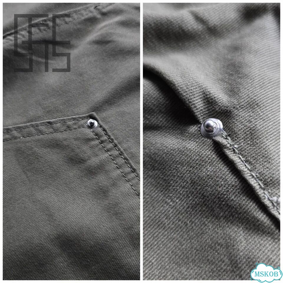 Джинсы No Faith Studios Baggy Heavy Cargo type фото 8