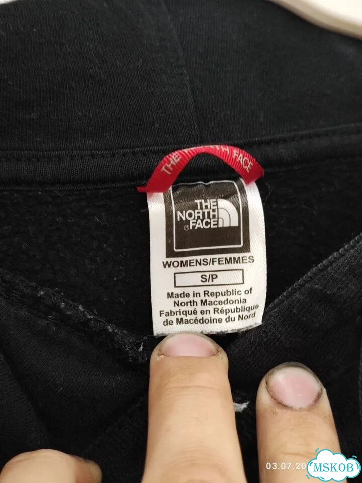 Новое худи The North Face черное фото 2
