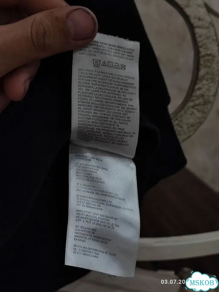 Новое худи The North Face черное фото 3