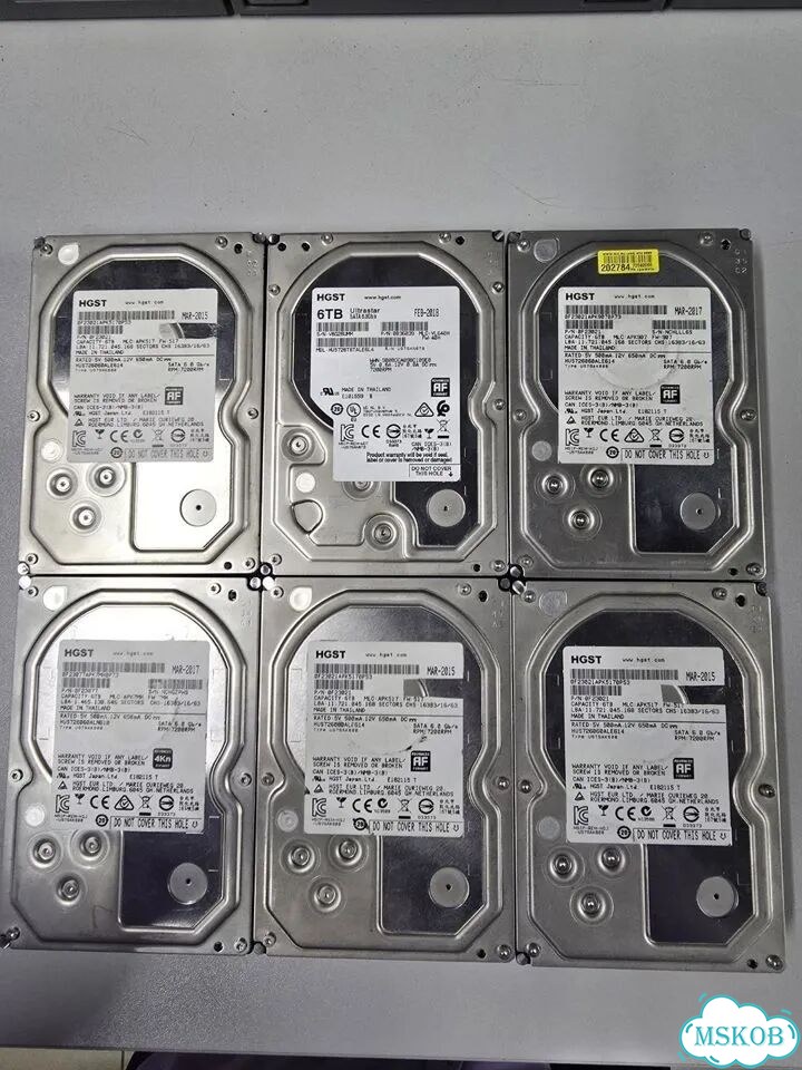HDD hgst SATA 6Tb фото 1
