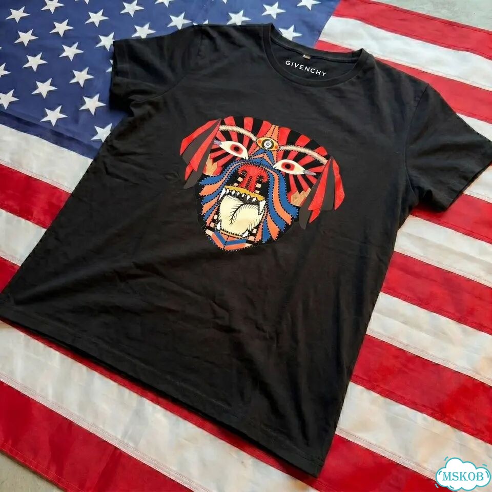 Футболка Givenchy Africa Rottweiler Archived фото 1