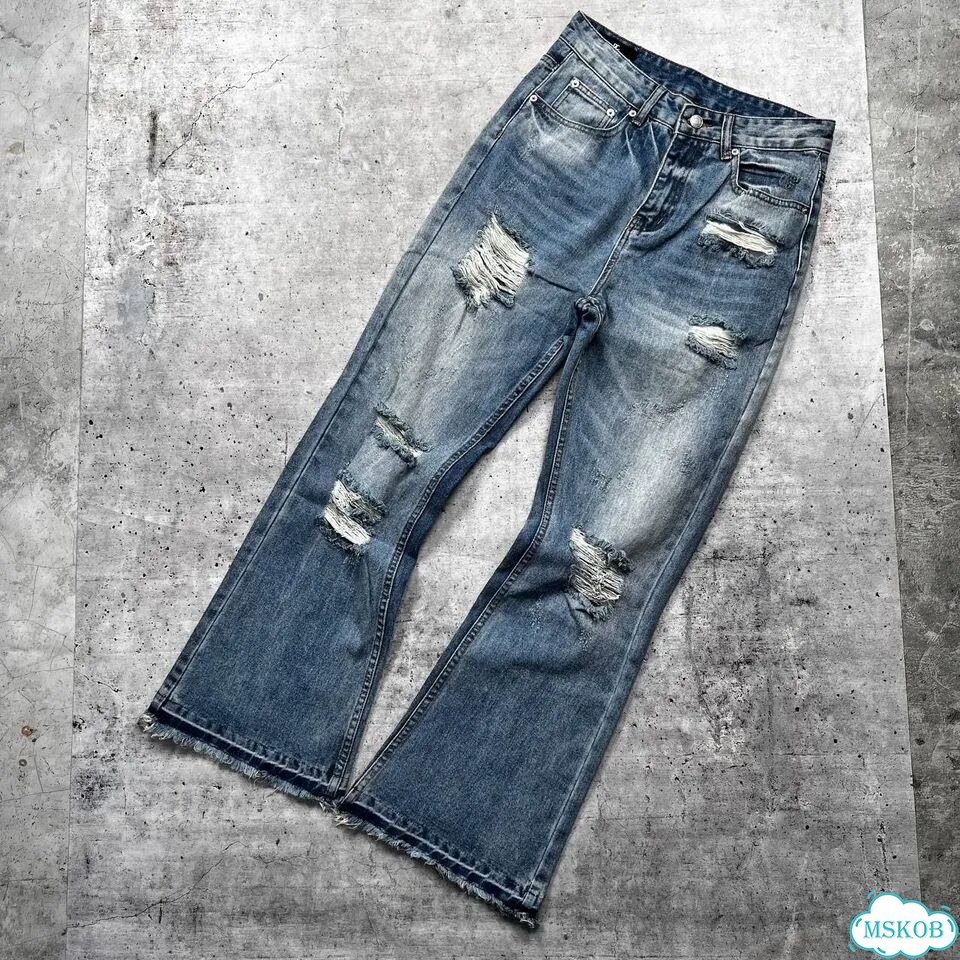 Джинсы flared blue fade hysteric glamour dior фото 1