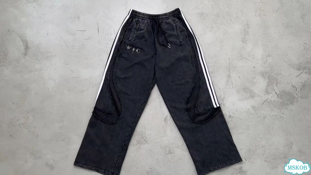 Штаны adidas x Thug Club Чёрные фото 1