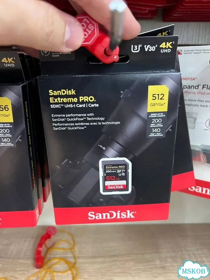 Карта памяти SanDisk Extreme Pro Card 512Гб фото 1