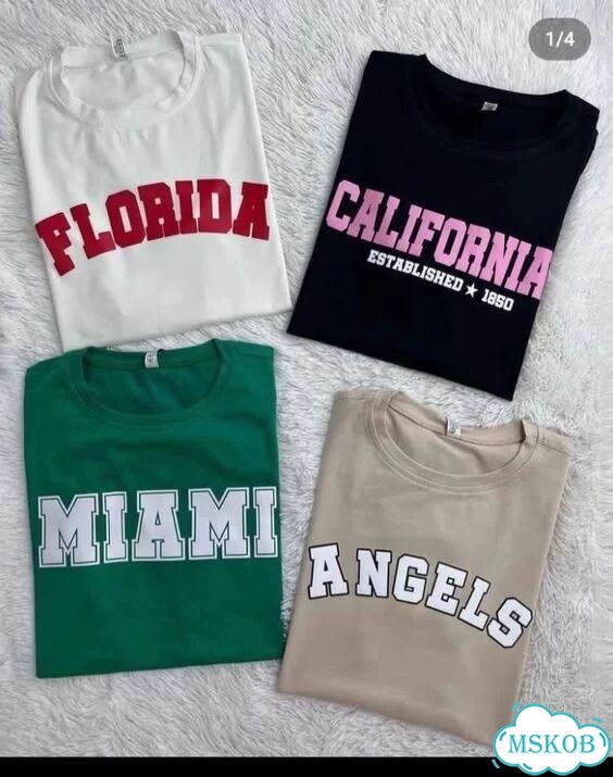 Футболка Miami x angels x California x Florida фото 1