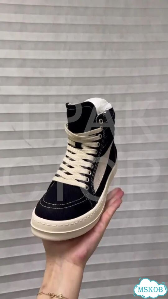 Кеды rick owens vans luxor vintage high ткань фото 1