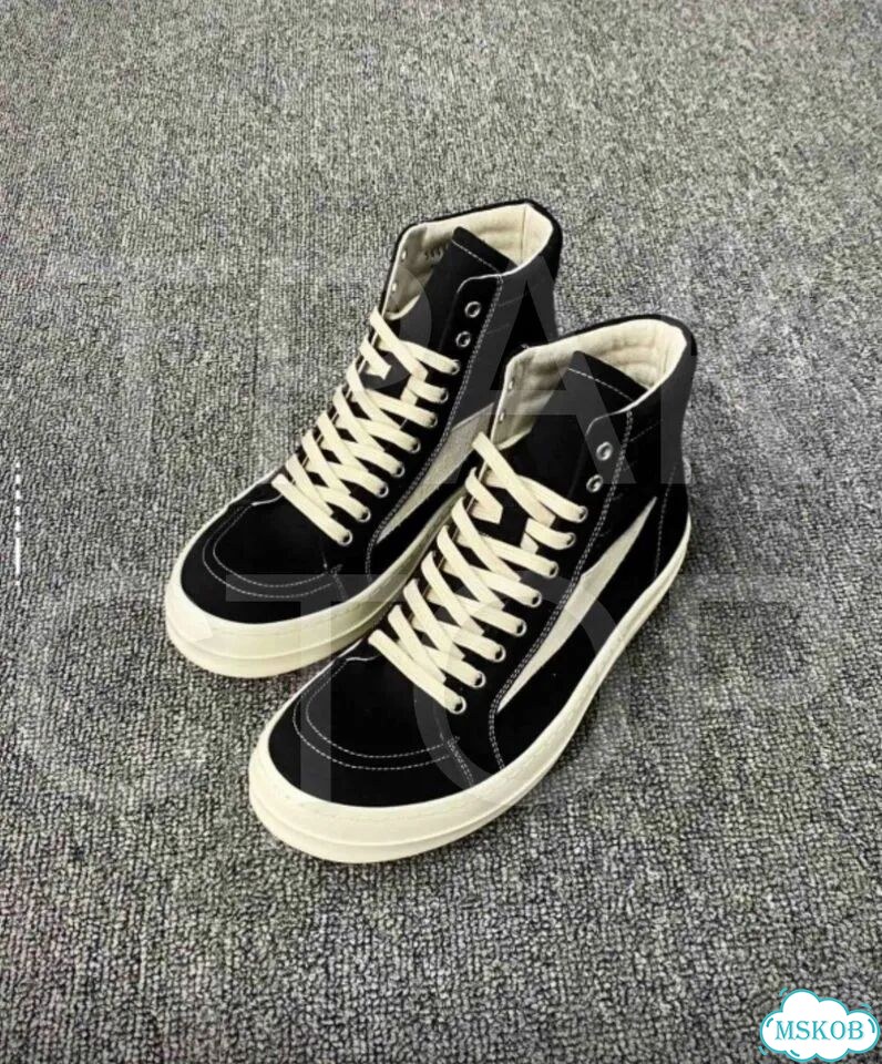 Кеды rick owens vans luxor vintage high ткань фото 2