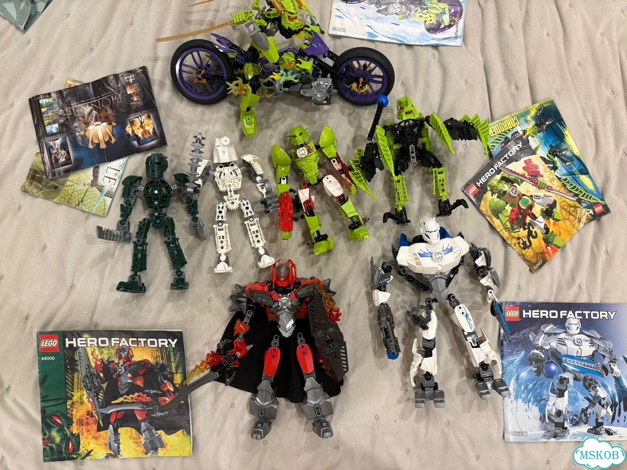 Lego bionicle разобранные с инструкциями фото 1