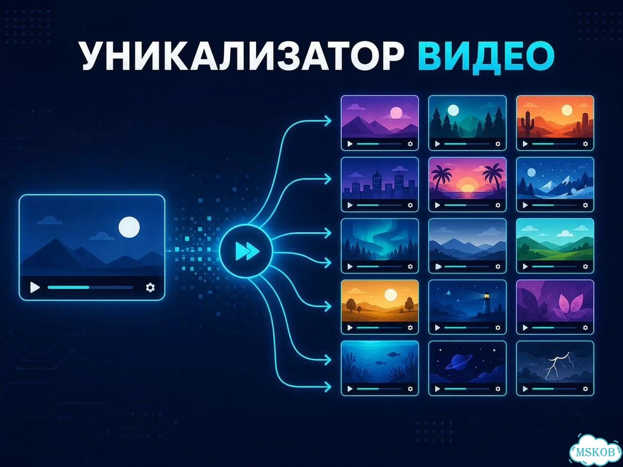 Уникализатор видео — программа под ключ или услуга фото 1