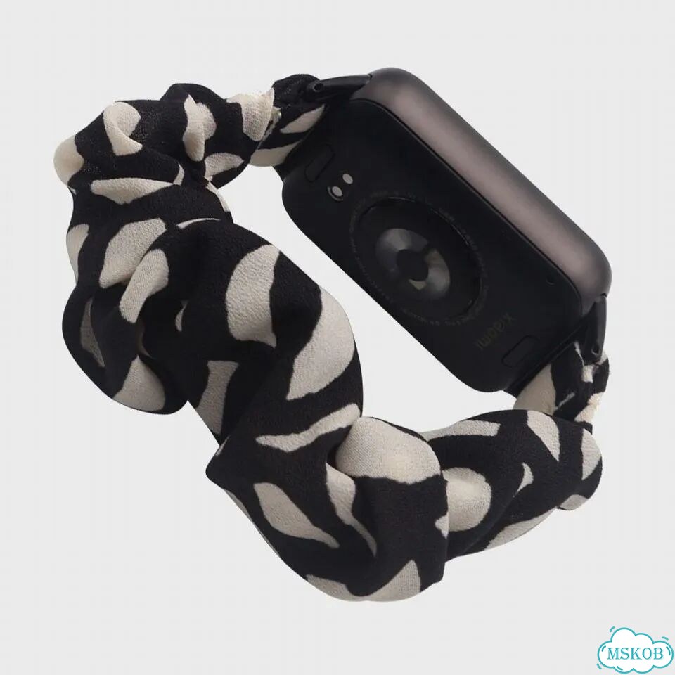 Ремешок тканевый черный Pattern 9 для Xiaomi Band 9 Pro фото 1