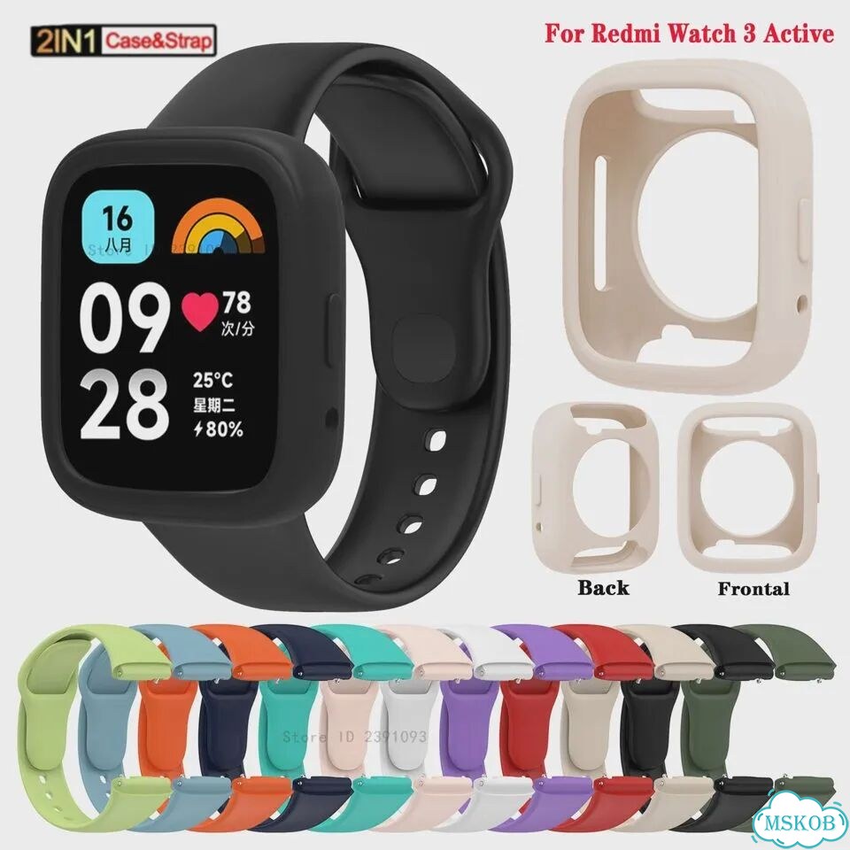 Силиконовый ремешок для Redmi watch 3 active tamister фото 2