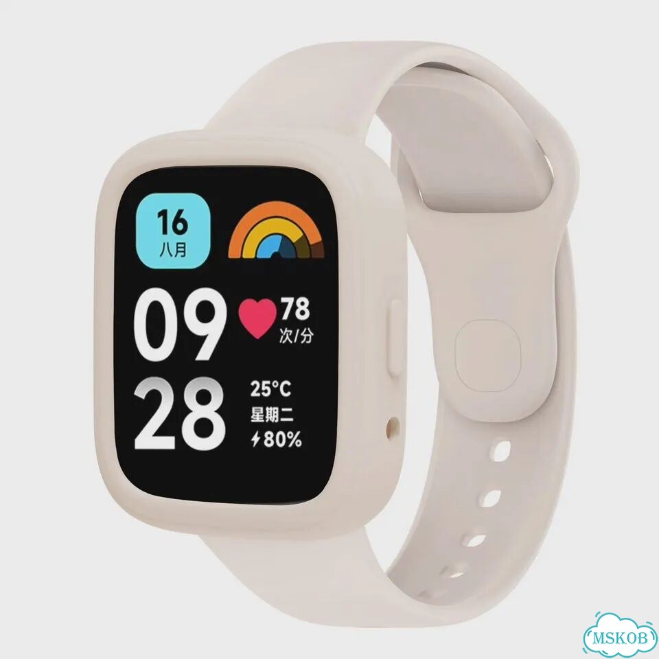 Силиконовый ремешок для Redmi watch 3 active tamister фото 3