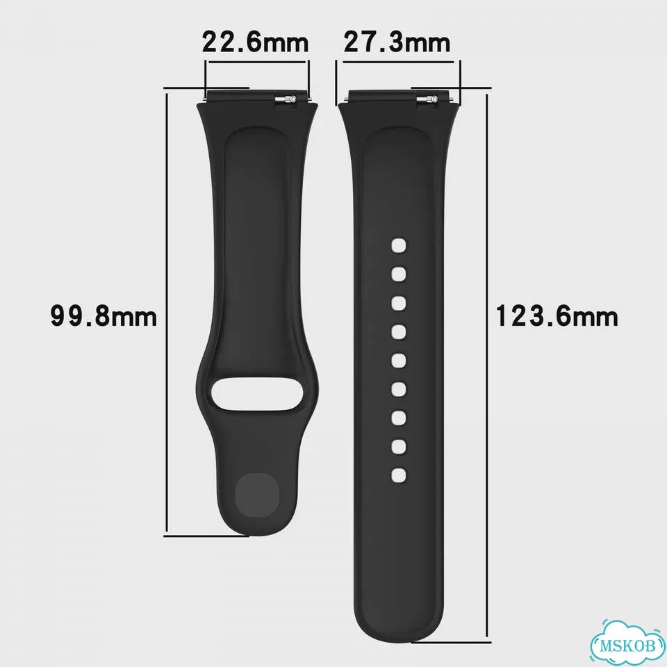Силиконовый ремешок для Redmi watch 3 active tamister фото 7