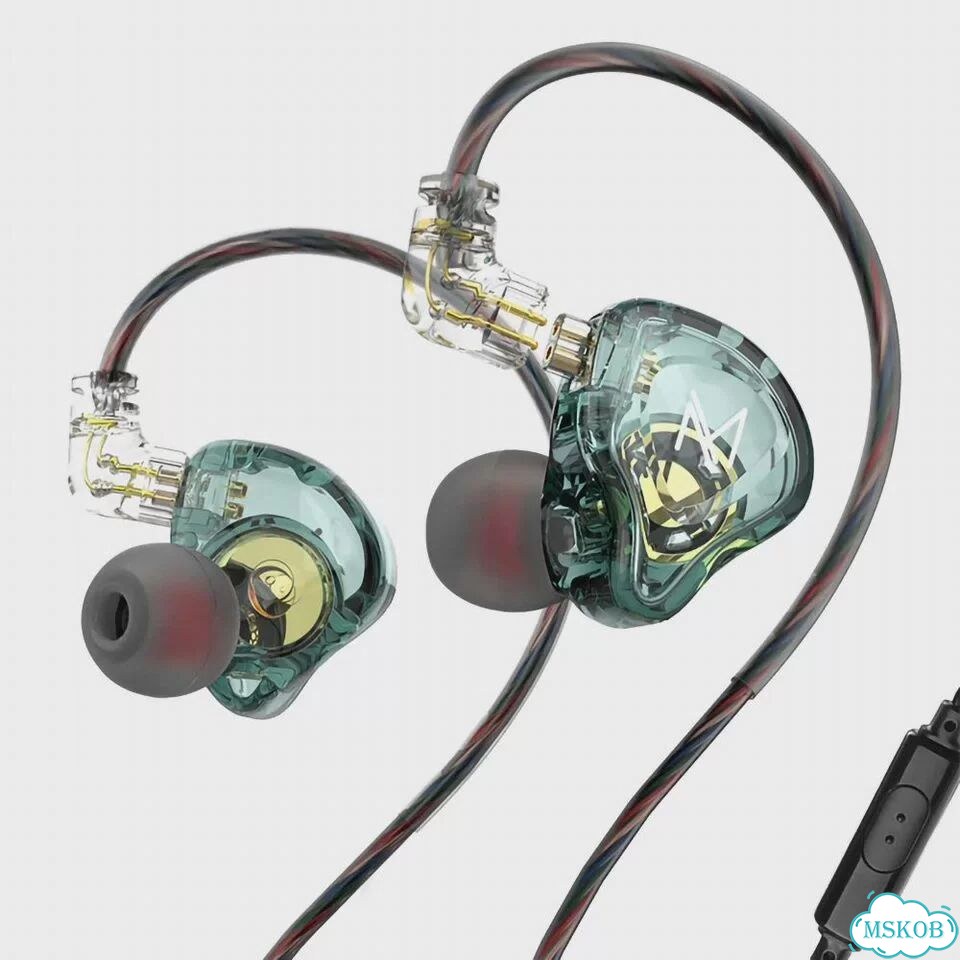 TRN MT1 Green Mic внутриканальные наушники фото 2
