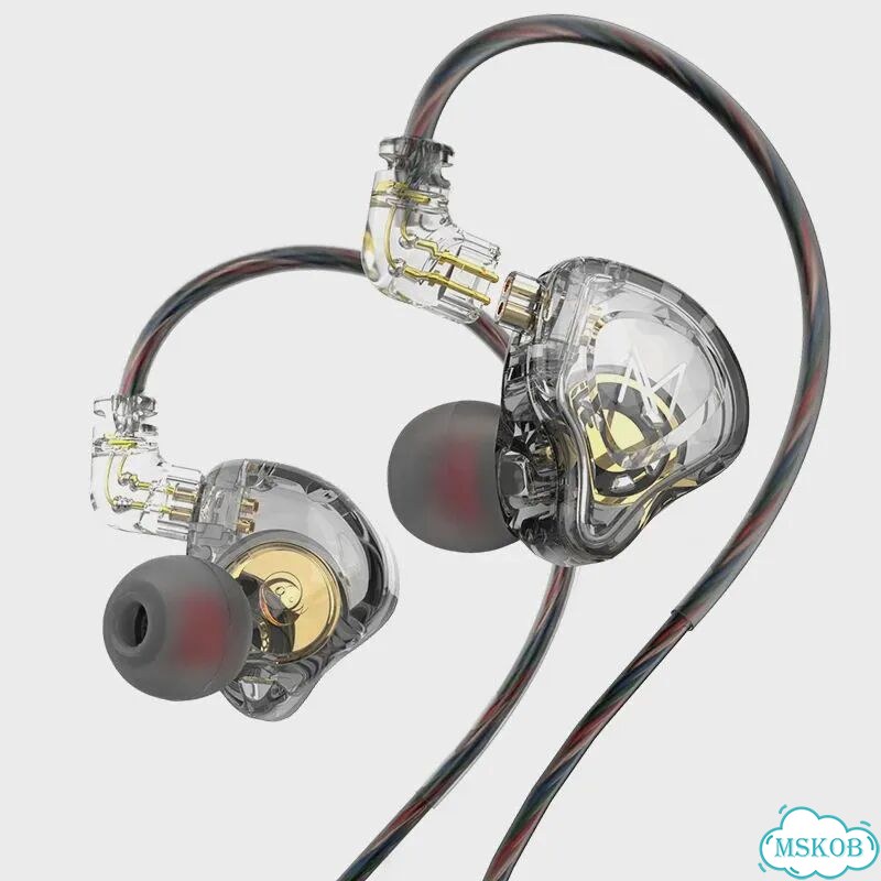 TRN MT1 Green Mic внутриканальные наушники фото 4