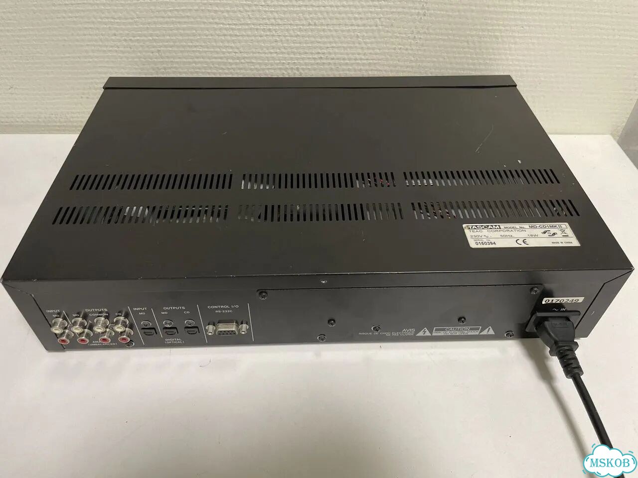 Проигрыватель MD+CD Tascam 483мм MD-CD1, б/у фото 8