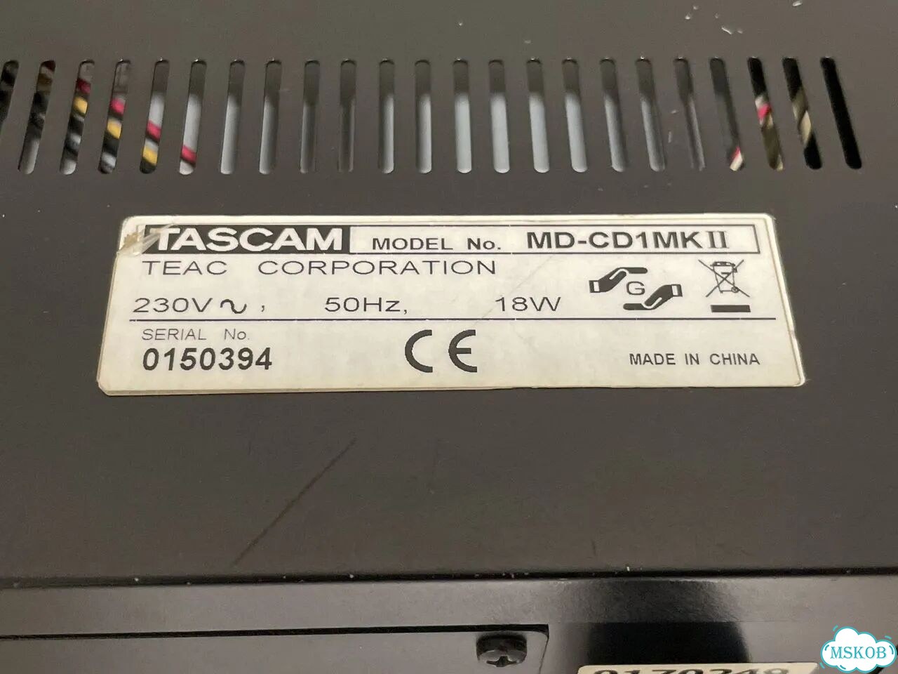 Проигрыватель MD+CD Tascam 483мм MD-CD1, б/у фото 9
