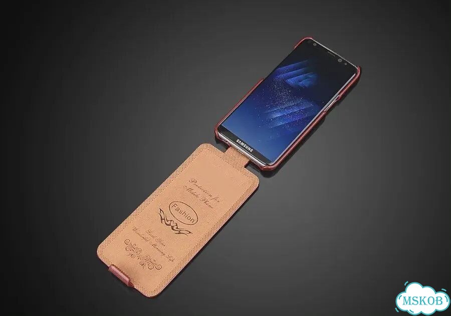 Черный кожаный чехол-книжка для Samsung Galaxy S25 Plus фото 6