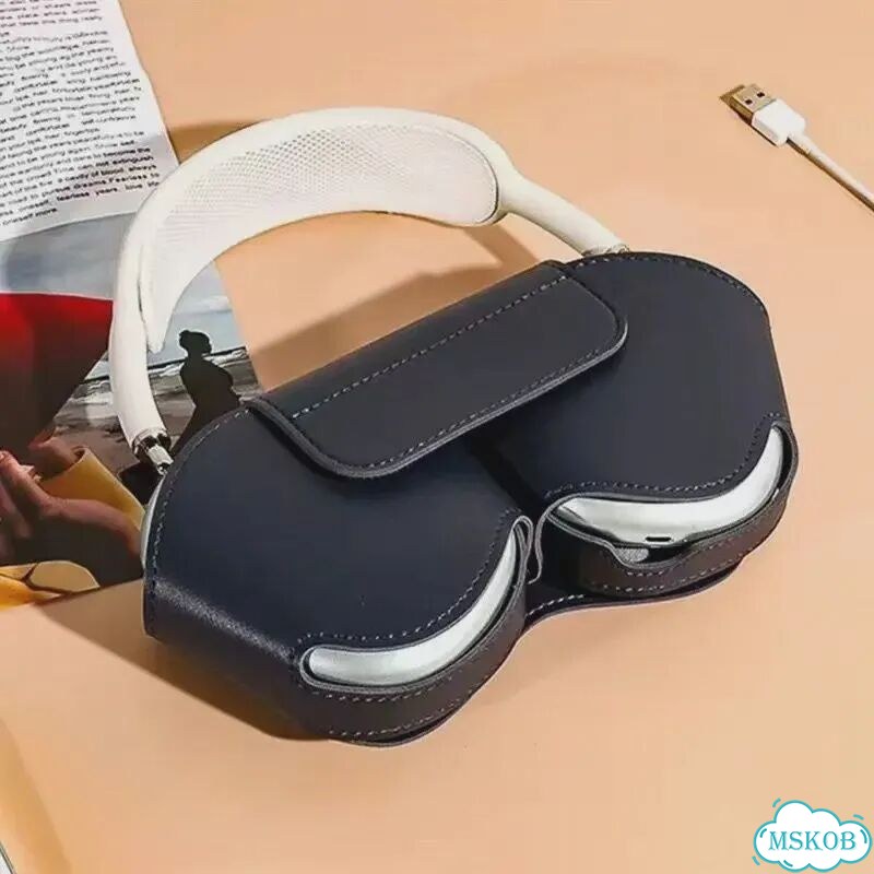 Черный чехол для наушников AirPods Max фото 6