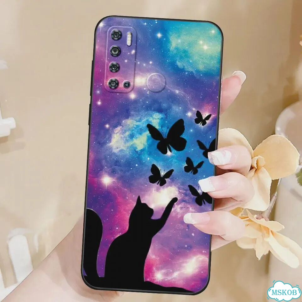 Чехол для Tecno Pouvoir 4 Coque TPU Мягкий Силиконовый Модный чехол для телефона Tecno Pouvoir B0771 фото 1
