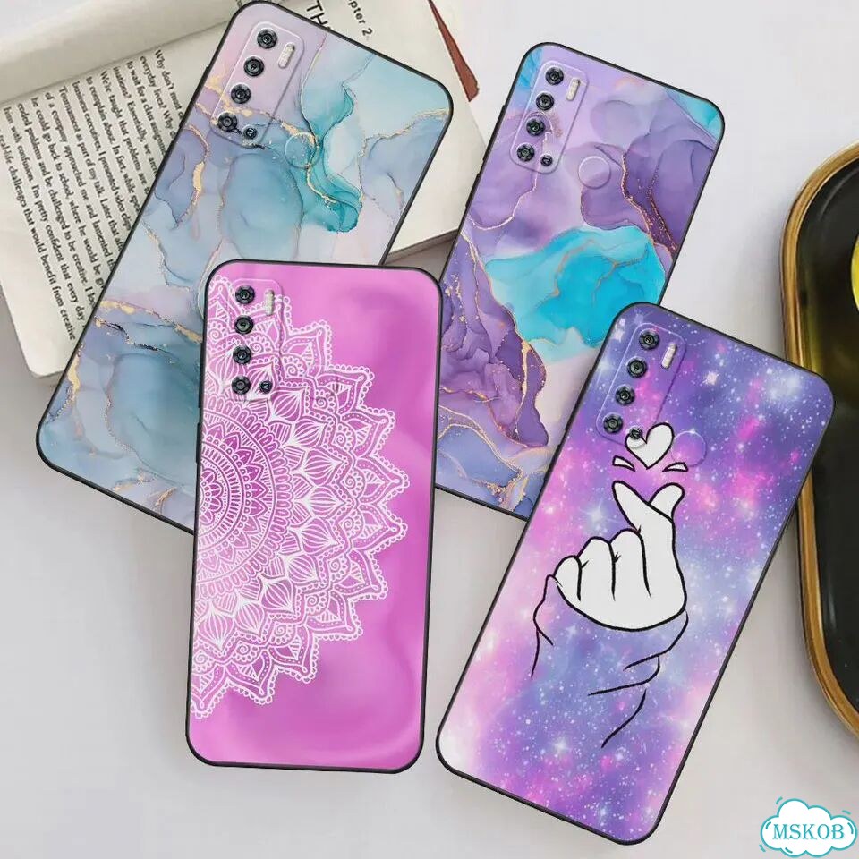 Чехол для Tecno Pouvoir 4 Coque TPU Мягкий Силиконовый Модный чехол для телефона Tecno Pouvoir B0771 фото 3