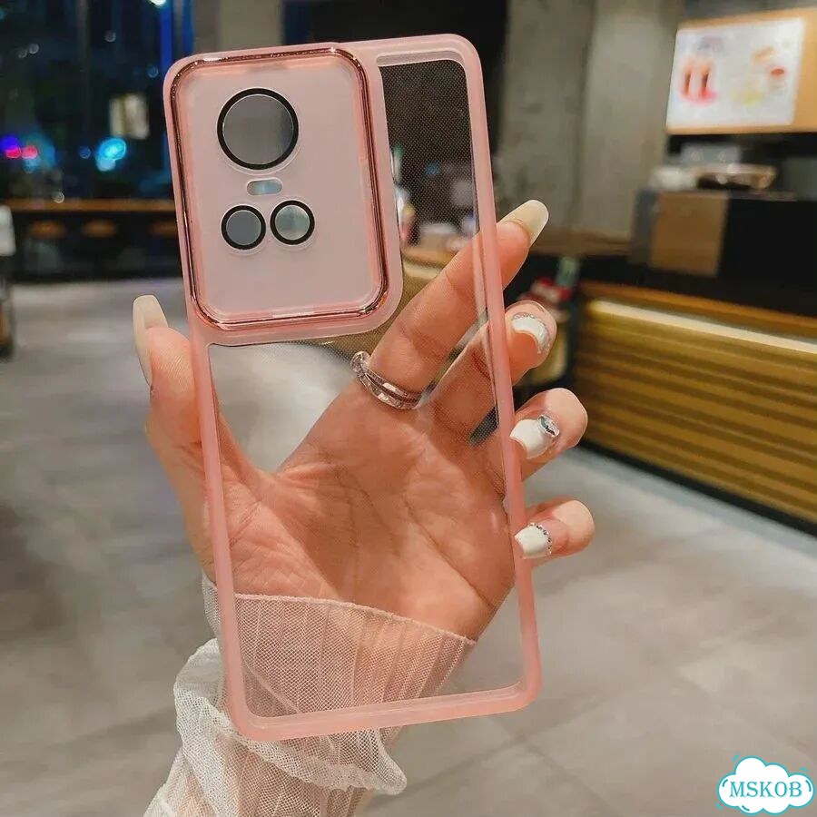 Чехол Vivo V27 Pro Pink, мягкий, для Vivo Y72 5G фото 1