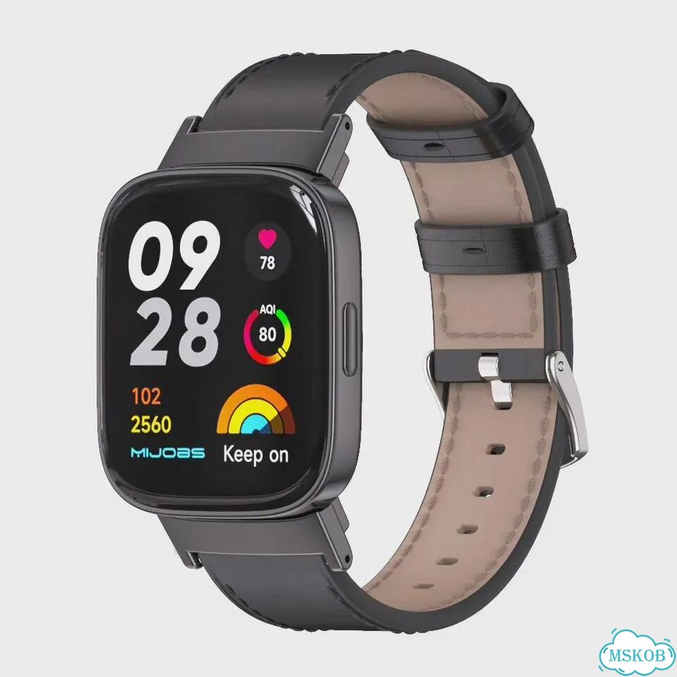 Mijobs SMART Watch, Red Silver, для Redmi Watch 3 фото 3