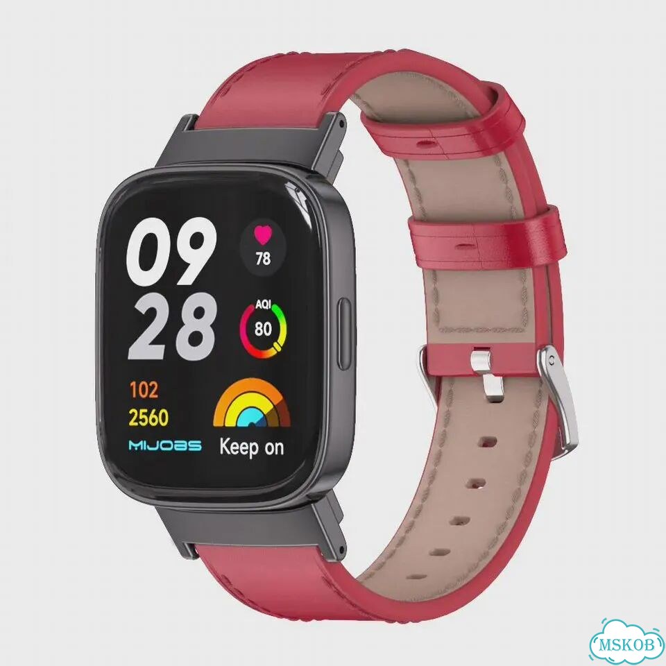 Mijobs SMART Watch, Red Silver, для Redmi Watch 3 фото 5