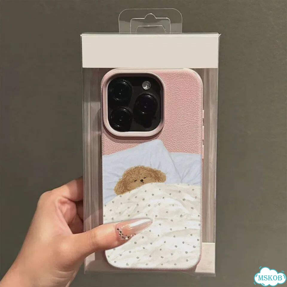 Чехол для iPhone на пару с собакой, зеленый фото 3