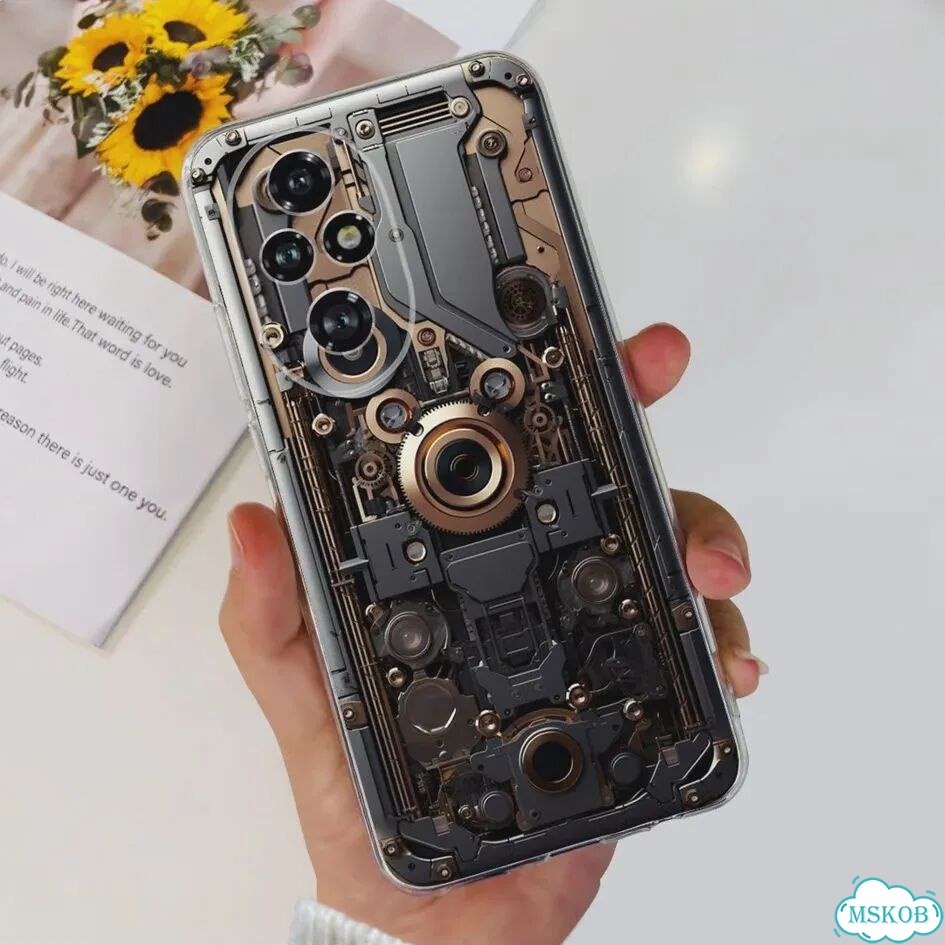 Чехол для Honor 200 5G с милым бабочкой и астронавтом, мягкий силиконовый чехол для телефона Honor 2 фото 4