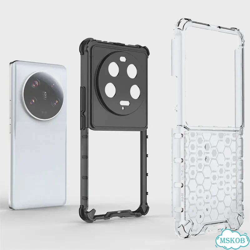 Чехол для Xiaomi 13 Ultra, черный, противоударный фото 7