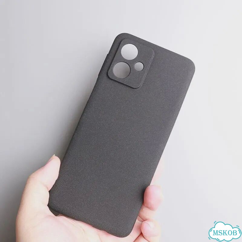 Черный силиконовый чехол Motorola Moto G54 Power, матовый фото 1