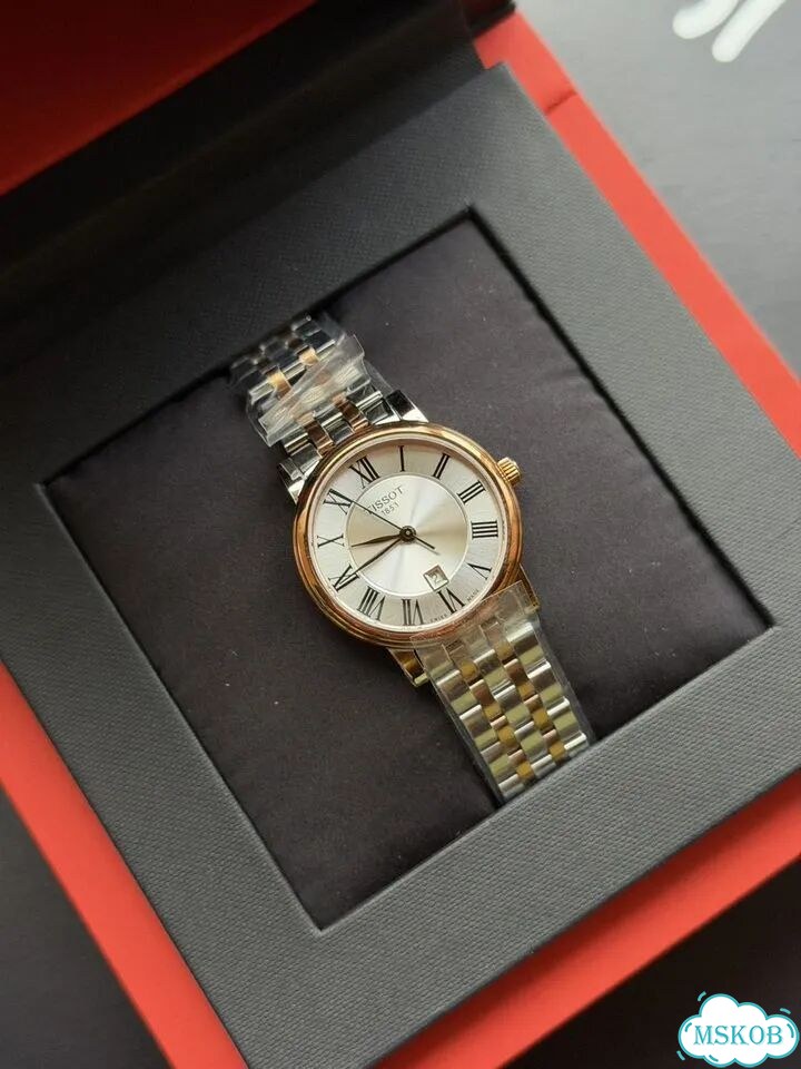 Часы Tissot Carson Lady Rose gold - Оригинал фото 2