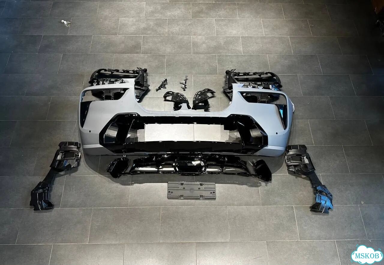 Передний бампер BMW X7 G07 M пакет рестайлинг фото 5