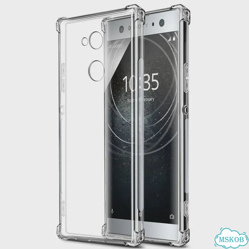 Чехол для Sony Xperia XA2 Ultra, прозрачный, силикон фото 1
