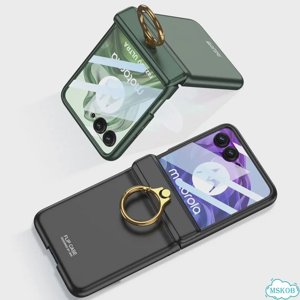 Оригинальный чехол GKK для Moto Razr 50 Ultra с магнитной петлей, защитное Black, For Razr 50 Ultra фото 6