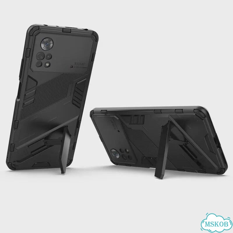 Чехол-держатель для Xiaomi Poco X4 Pro 5G, чехол для Poco X4 Pro 5G, Зеленый, зеленый, For Poco M3 фото 5